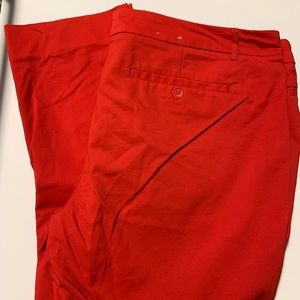 3/$30 New without tags, red crop pants.